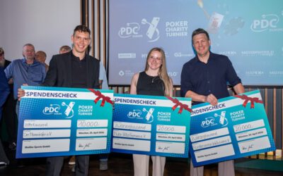 PDC Europe Poker Charity Turnier 2026: 50.000 Euro für den guten Zweck