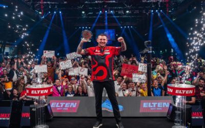 ELTEN Safety Shoes German Darts Grand Prix: Aspinall krönt Osterwochenende
