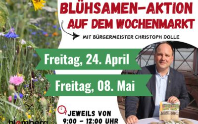 Mehr Natur vor der Haustür: Blomberg verschenkt Wildblumensamen