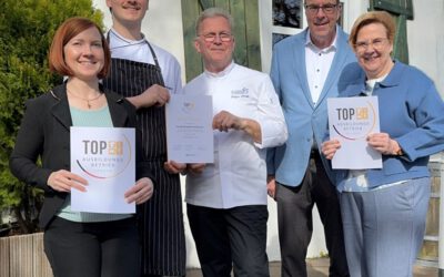 Windmühle Fissenknick als „TOP-Ausbildungsbetrieb“ ausgezeichnet