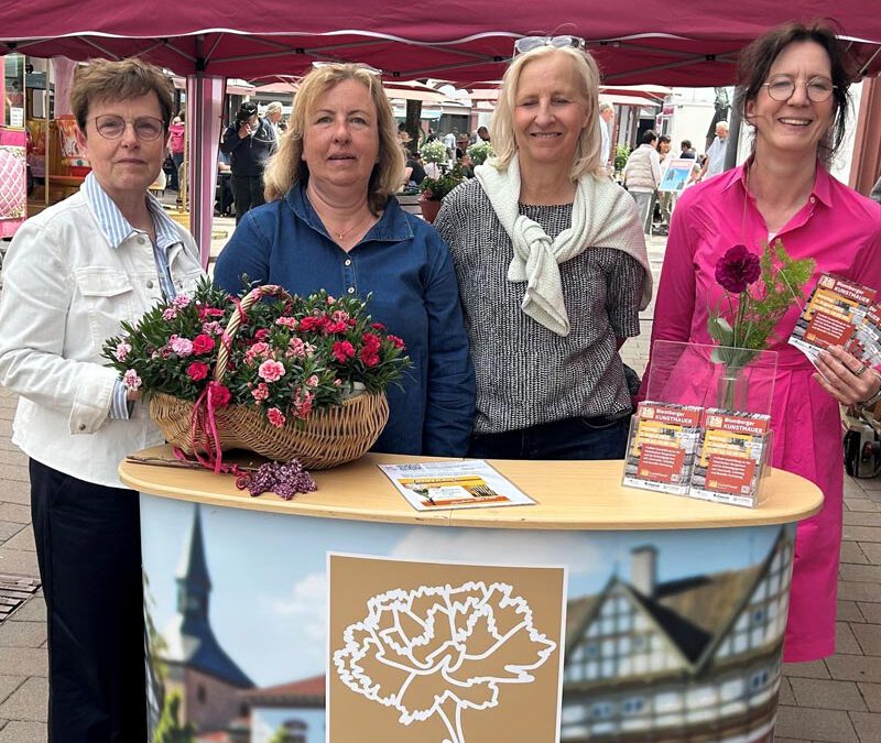 Vorfreude auf die 25. Blomberger Kunstmauer