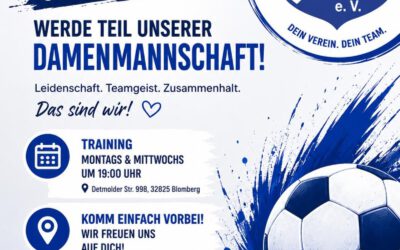 TuS Blau-Weiß Istrup sucht Verstärkung für die Damenmannschaft