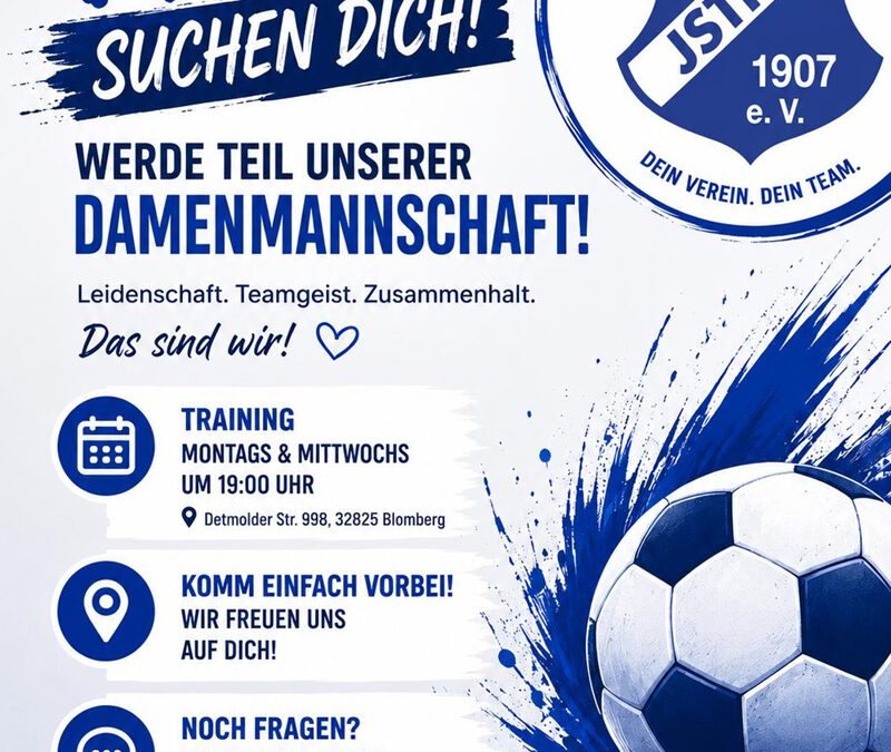 TuS Blau-Weiß Istrup sucht Verstärkung für die Damenmannschaft