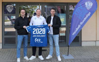 Jan Diekjobst bleibt offizieller Ernährungspartner des TBV Lemgo Lippe