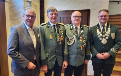 Für besonderes Engagement im Schützenwesen: Lippischer Schützenorden verliehen