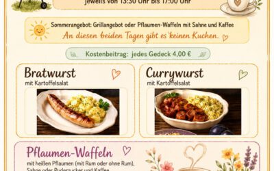 Grillen und frische Waffeln beim ehrenamtlichen Nachbarschaftskaffee Lemgo