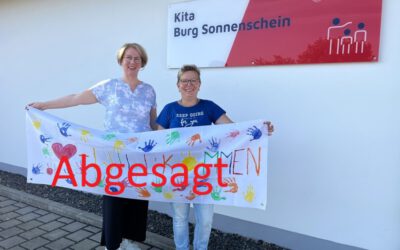 Jubiläumsfest der Johanniter‑Kita „Burg Sonnenschein“ wegen extremer Hitze abgesagt