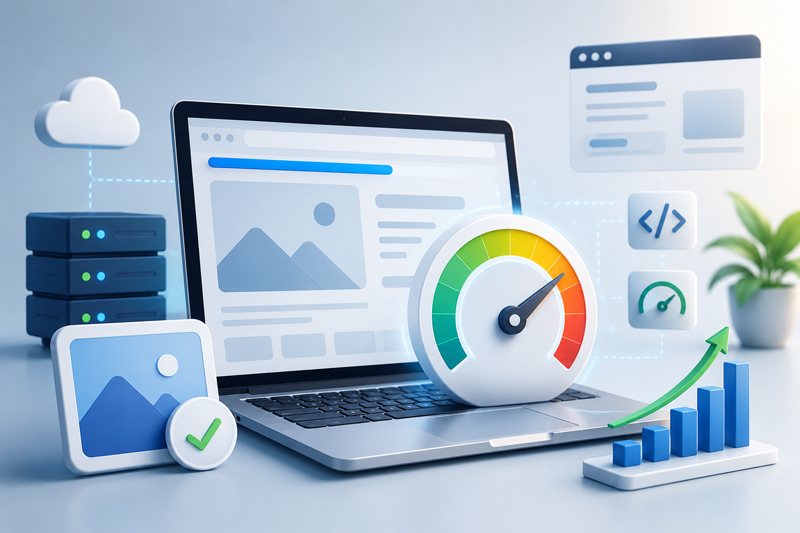 Wie optimieren Baukästen deine Website-Performance?