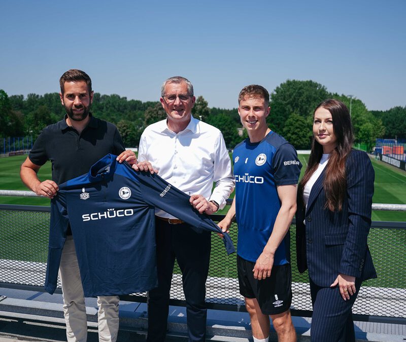 BERESA wird erster exklusiver Ärmelpartner für Trainingskleidung der Arminen