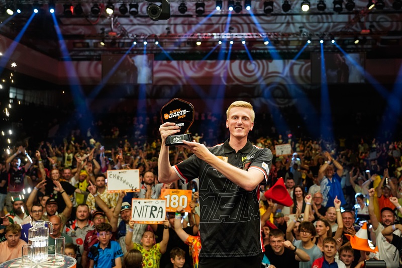 Slovak Darts Open: Nijman krönt sich zum ersten Champion in Bratislava