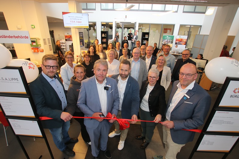 Neue Servicestelle „I.S.A. Lippe“ für internationale Fach- und Arbeitskräfte geht an den Start