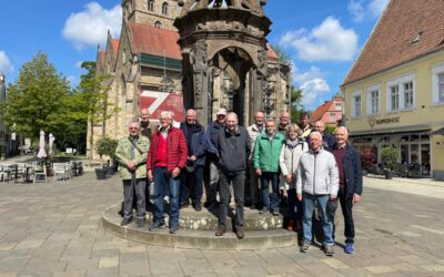 TVG-Wandergruppe on Tour in Herford, Tonnenheide und Espelkamp