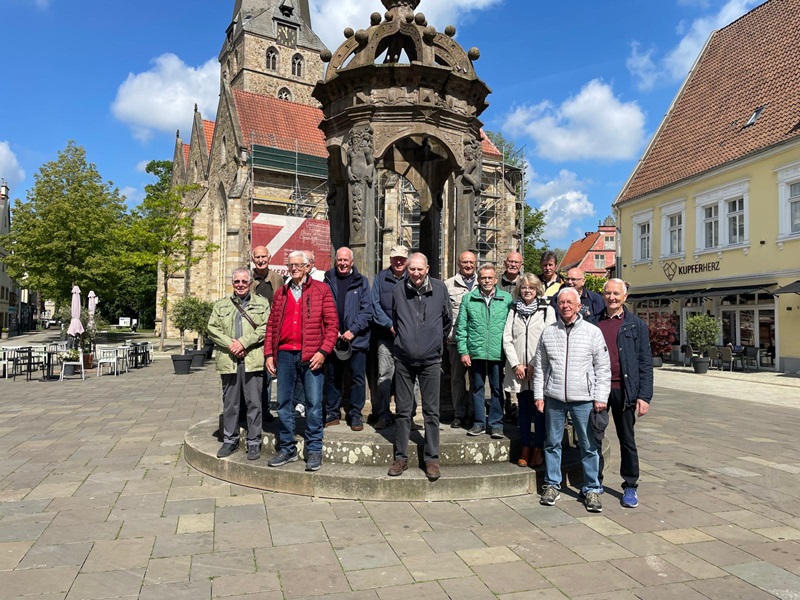 TVG-Wandergruppe on Tour in Herford, Tonnenheide und Espelkamp