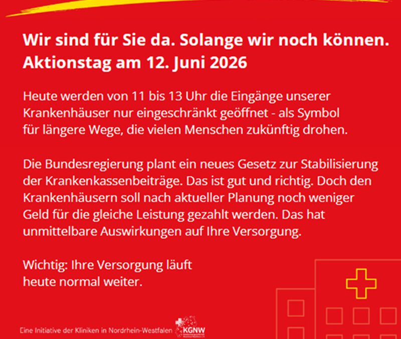 Krankenhäuser in OWL kritisieren aktuellen Entwurf des GKV-Beitragssatzstabilisierungsgesetzes