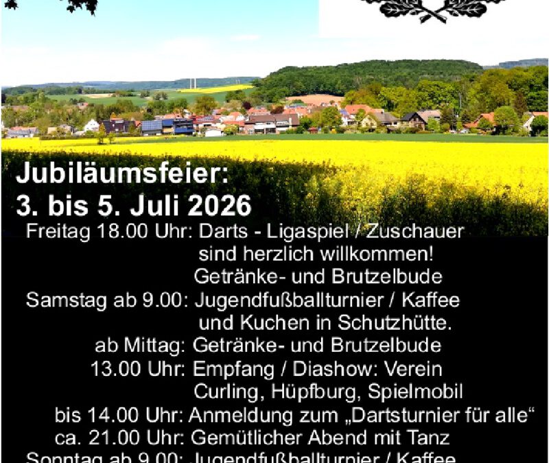 95 Jahre SV Schwarz-Weiß Brüntrup