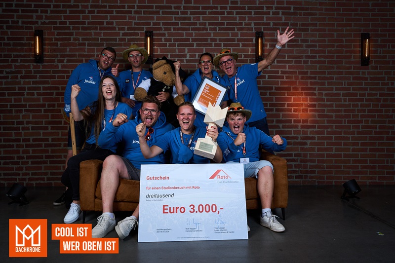 Deutsche Dachkrone 2026: Familienbetrieb aus Lügde gewinnt bundesweit Platz 1