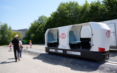 MONOCAB präsentiert zweite Fahrzeuggeneration auf der InnoTrans in Berlin