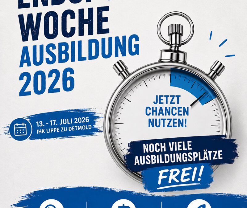 Endspurt-Woche Ausbildung 2026