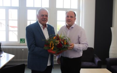 Ortsvorsteher Rolf Schlüter verabschiedet sich aus dem Amt