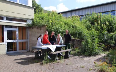 Zweiter Bauabschnitt am Schulhof der Sekundarschule Blomberg startet