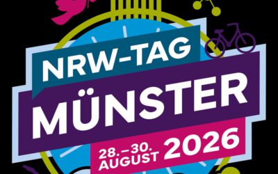 80 Jahre Nordrhein-Westfalen: NRW-Tag in Münster vom 28. bis 30. August 2026