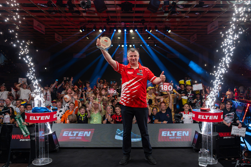 ELTEN Safety Shoes European Darts Open: Ratajski triumphiert in Leverkusen