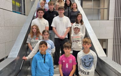 Schülerinnen und Schüler entwickeln Spiele für Klima-Rallye