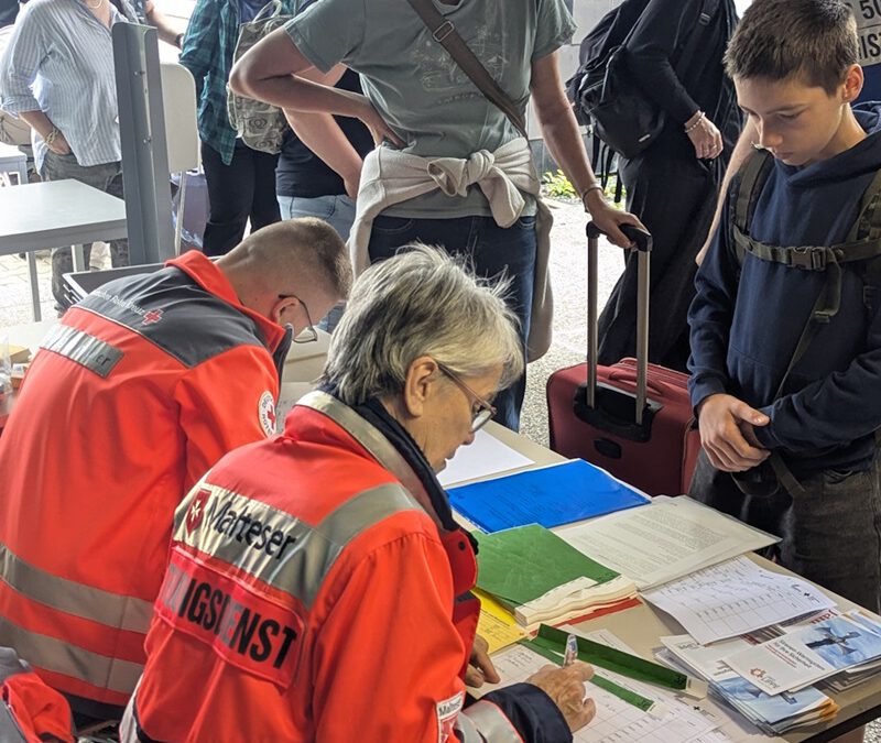 Großübung in Blomberg: Katastrophenschutz und Hilfsorganisationen proben den Ernstfall mit rund 150 Statisten