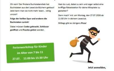 Ferienaktion bei Beratung und Treffpunkt Blomberg
