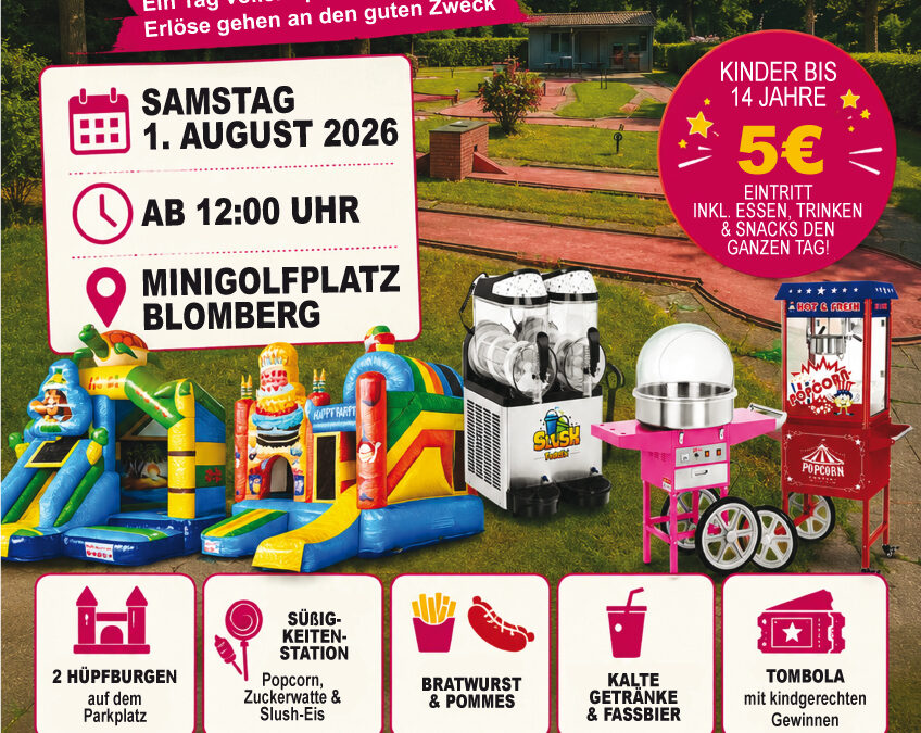Sommerfest am Minigolfplatz Blomberg