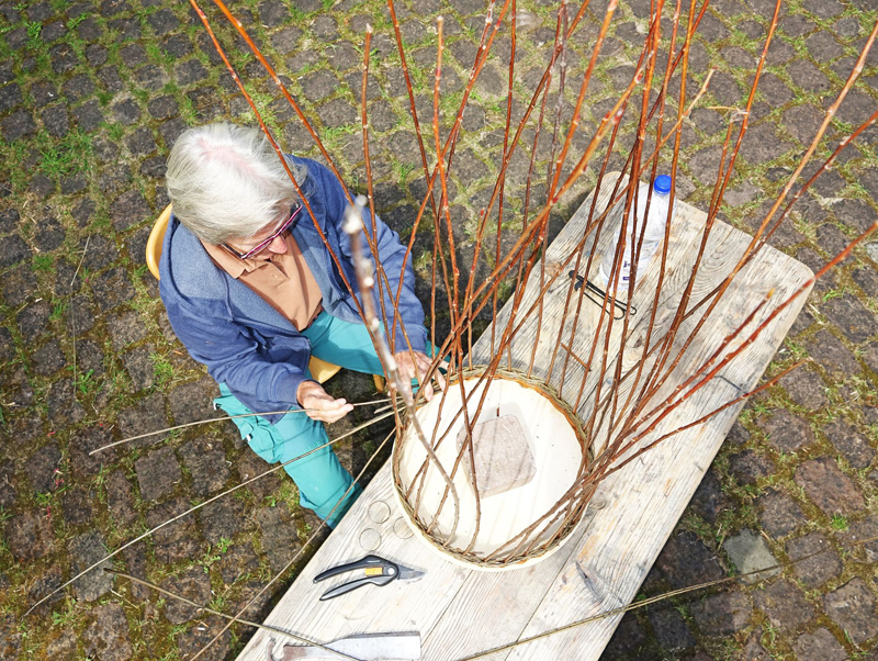 Flechtworkshops im LWL-Museum Hellerlecht
