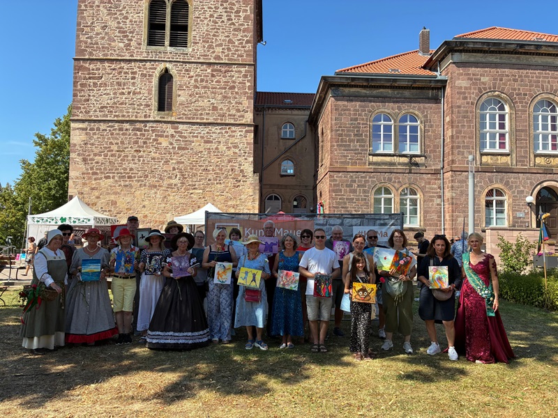 Strahlendes Kunstmauer – Jubiläum