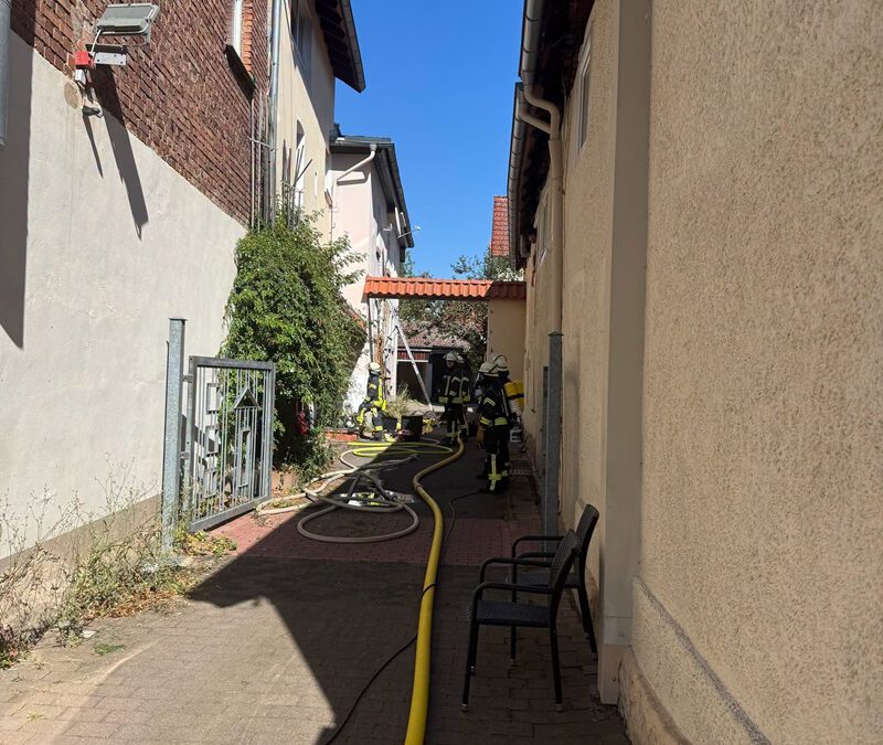 Unklare Rauchentwicklung in der Blomberger Innenstadt