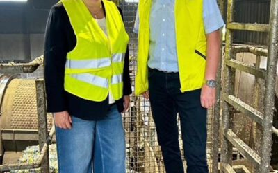 Landtagsabgeordnete Ellen Stock besucht BTB-PET-Recycling in Bad Salzuflen