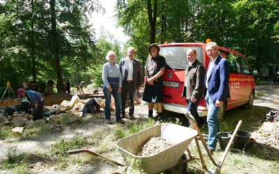 Internationales Forscherteam untersucht Wallburg auf dem Piepenkopf