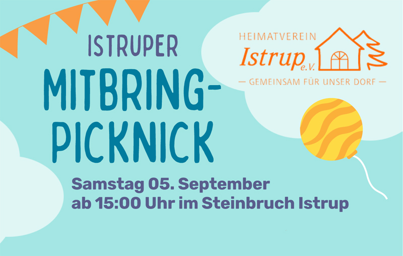 Mitbring-Picknick vom Heimatverein
