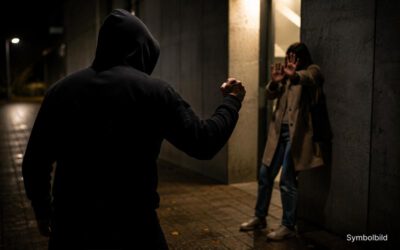 Augustdorf. Polizeieinsatz am Dören: Aggressiver Mann in Gewahrsam genommen.