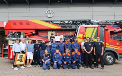 1.300 Euro für die Blomberger Jugendfeuerwehr