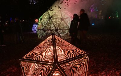 „Rural Utopia” – Lichtkunst-Fes val verwandelt Reelkirchen in eine nächtliche Bühne
