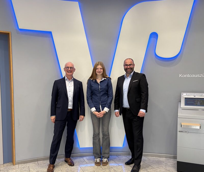 Herzlich willkommen im Team der Volksbank