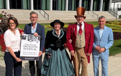 Zeitreise ins 19. Jahrhundert: Charles Dickens-Festival verwandelt Kurpark in historische Kulisse