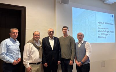 IHK-Wirtschaftsdialog in der Nelkenstadt Blomberg