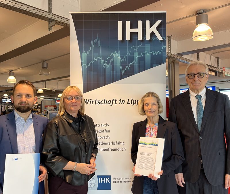 IHK Lippe wertet Konjunkturumfrage im Herbst 2026 aus