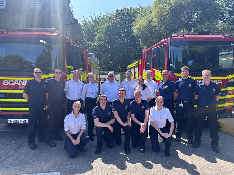 Feuerwehr Lemgo zu Gast bei der Feuerwehr Beverley
