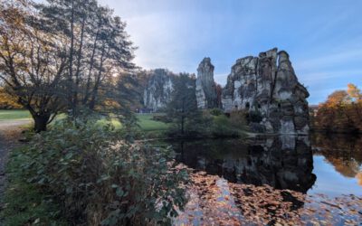 Im goldenen Schein der Externsteine