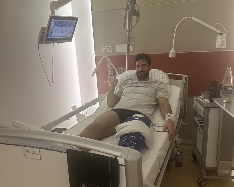 Erfolgreiche vorbereitende Operation bei Tim Suton