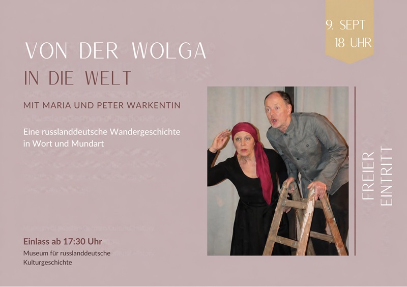 Theaterabend: Von der Wolga in die Welt