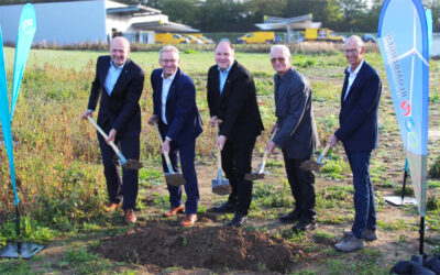 Westfalen Weser und die Blomberger Versorgungsbetriebe starten Bauphase für 14-Millionen-Euro-Projekt