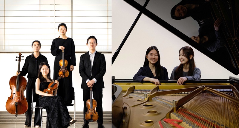 Werke für Streichquartett und Klavierduo