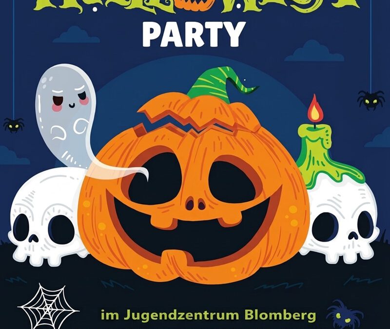 Gruselspaß im Jugendzentrum: Halloweenparty für Kinder